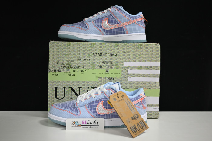 union la x dunk low - nike dj9649 400