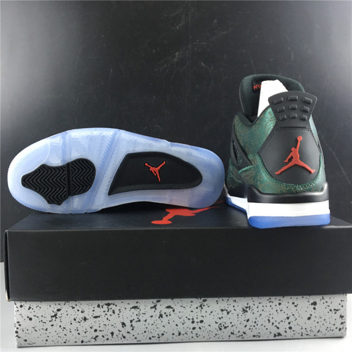 air jordan 4 green laser aj4-1043515
