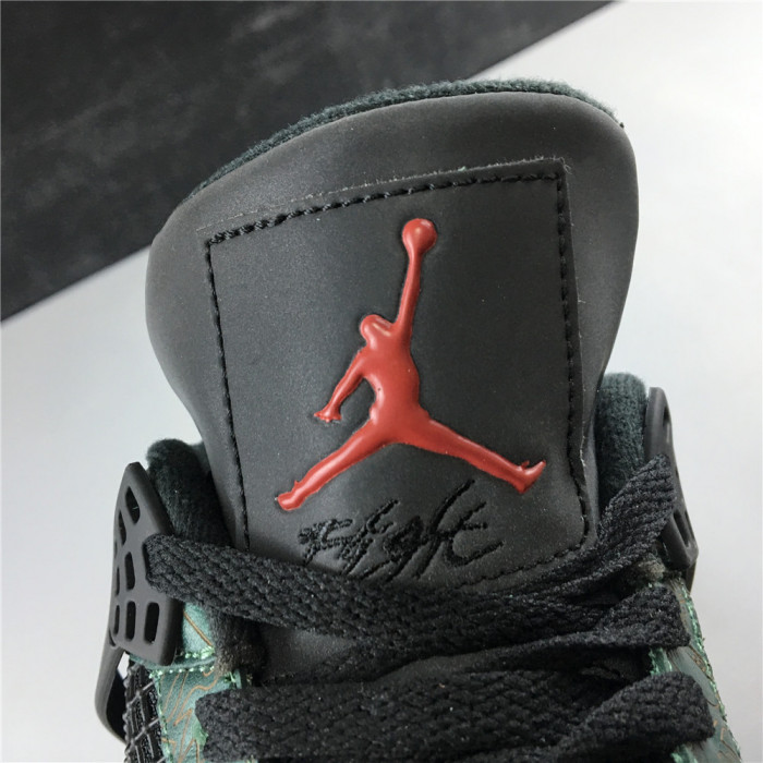 air jordan 4 green laser aj4-1043515