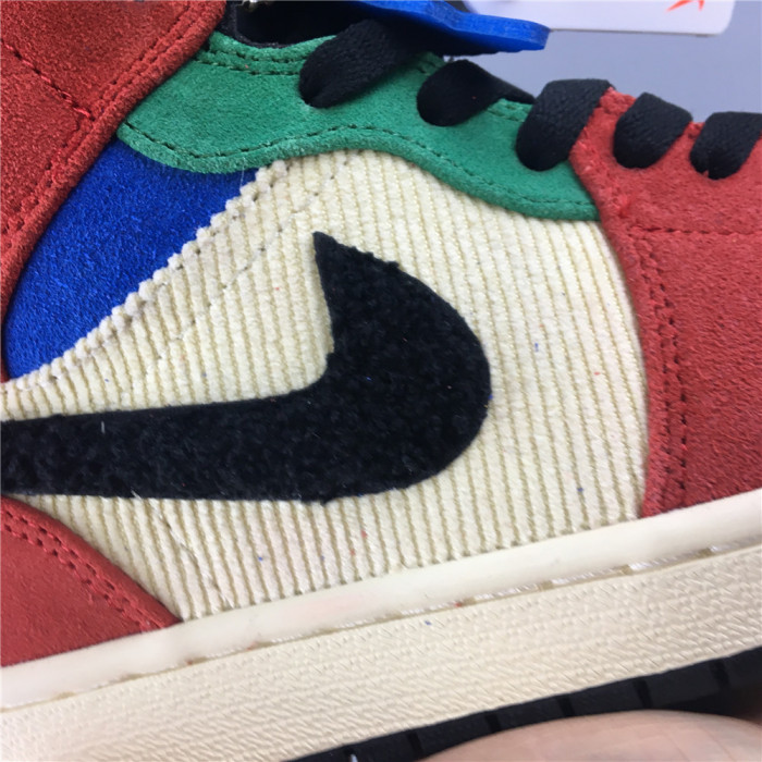 air jordan 1 mid blue the great cu2805-100