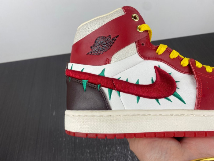 air jordan 1 high zoom air cmft 2 teyana taylor a rose from harlem fj0604-601