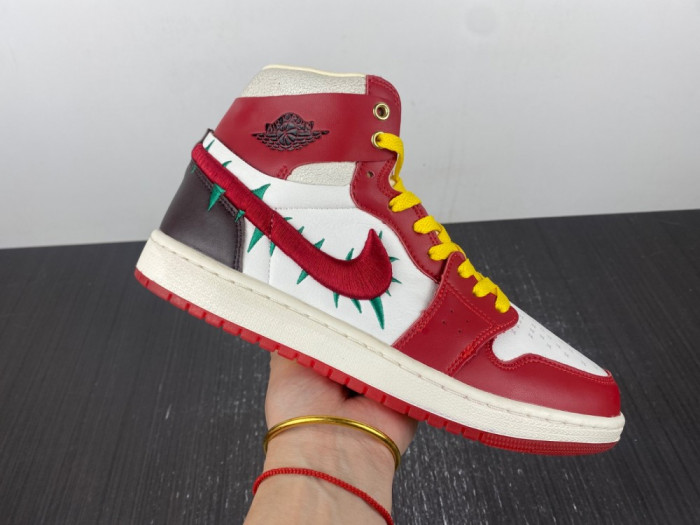 air jordan 1 high zoom air cmft 2 teyana taylor a rose from harlem fj0604-601