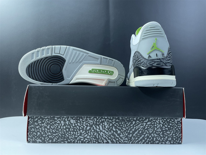 air jordan 3 retro ‘chlorophyll’’ 136064 006