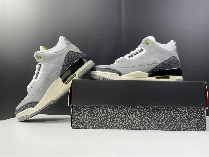 air jordan 3 retro ‘chlorophyll’’ 136064 006