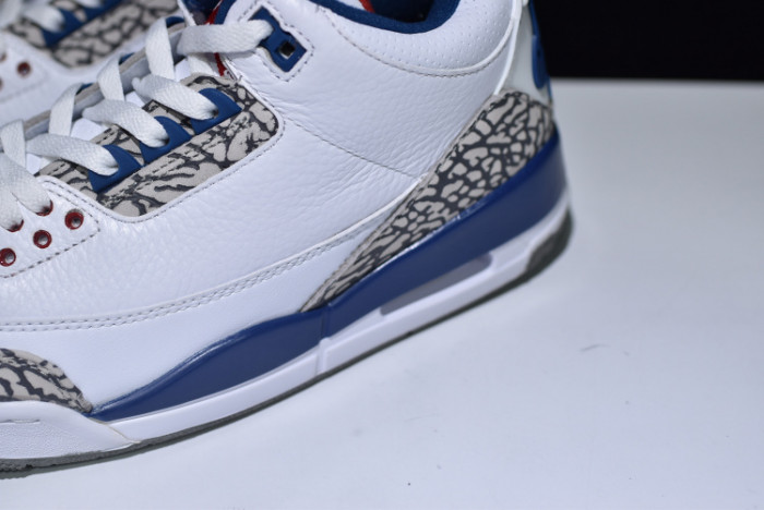 air jordan 3 retro true blue nike air first look 854262-106