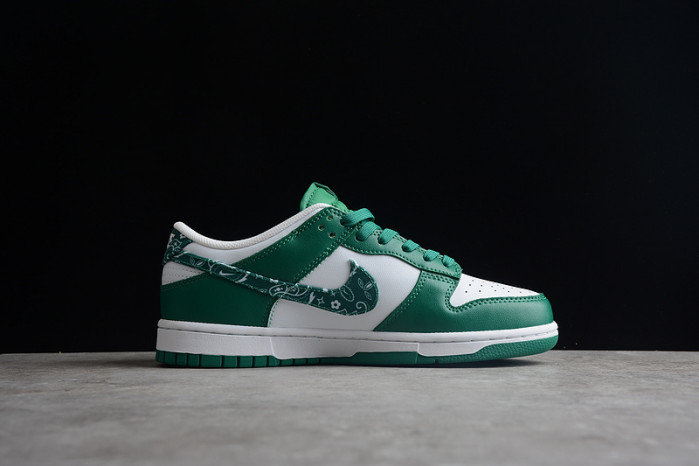 nike dunk low essential paisley pack green dh4401-102