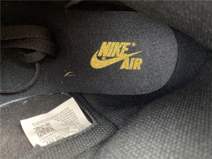 air jordan 1 high og patent ‘black gold’ 555088-032