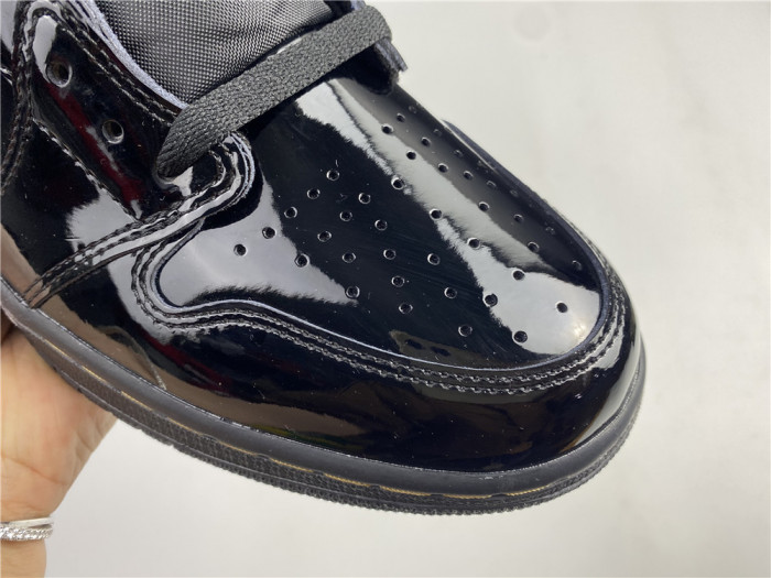 air jordan 1 high og patent ‘black gold’ 555088-032