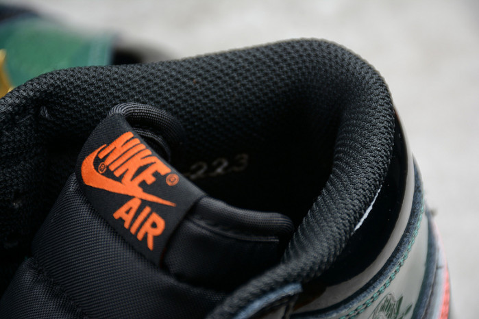 air jordan 1 retro high og-sf "solefly art basel av3905-038