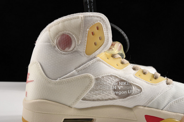 ofw air jordan 5 ice cream colorway ct8480-002