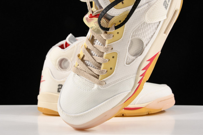 ofw air jordan 5 ice cream colorway ct8480-002