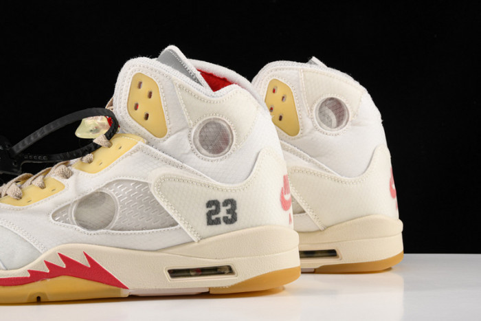 ofw air jordan 5 ice cream colorway ct8480-002