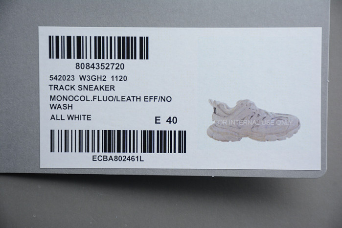 Balenciaga Track All White W3GH21120