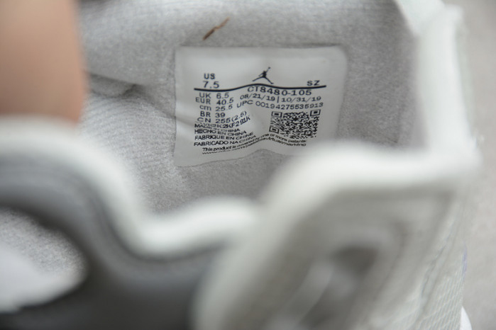 ofw air jordan 5 white green purple ct8480-105