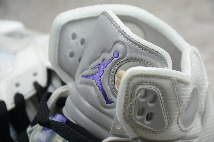 ofw air jordan 5 white green purple ct8480-105