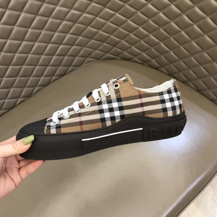 bur*erry vintage check cotton sneakers 80568281