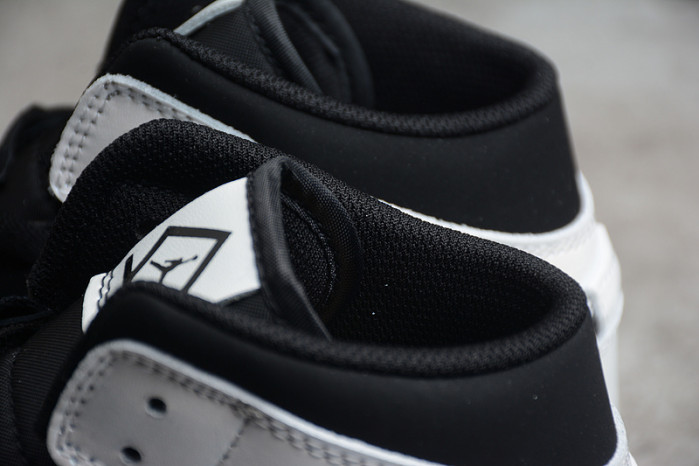 air jordan 1 mid white black Di*m*nd dh6933-100