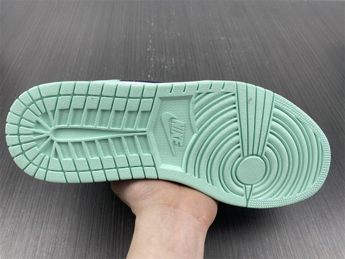 air jordan 1 mid "blue mint" 554724-413