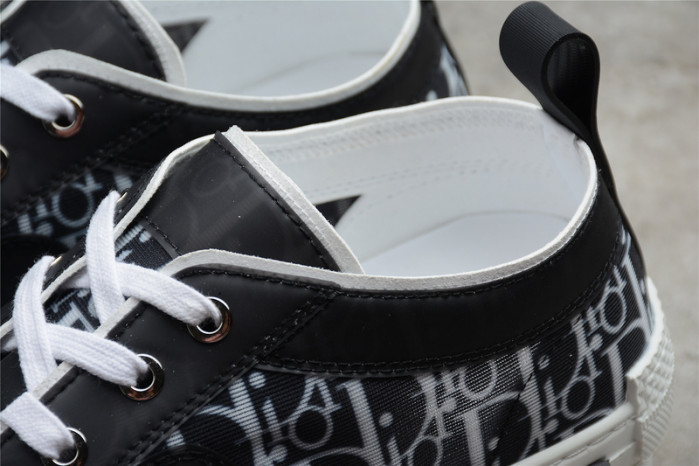 b23 oblique low black white sneakers t00480h051