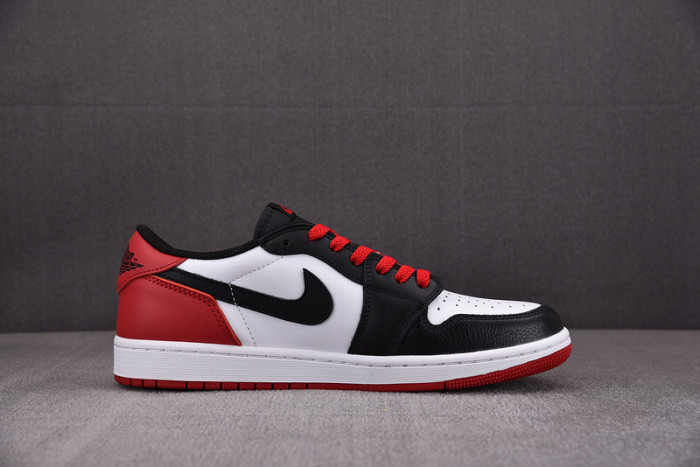 air jordan 1 low og "black toe" cz0790-106
