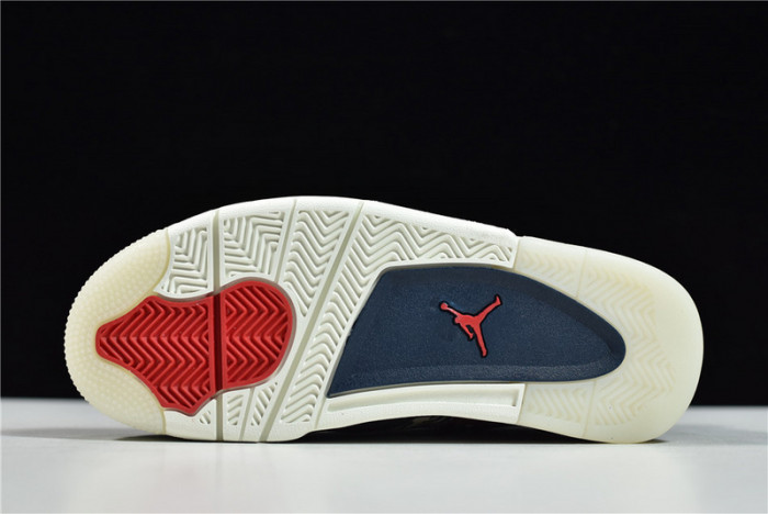 air jordan 4 sashiko deep ocean cw0898-400