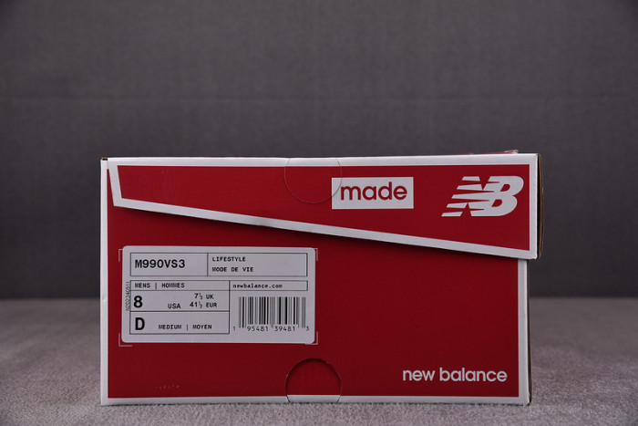 new balance 990v3 miusa version 3 grey m990vs3