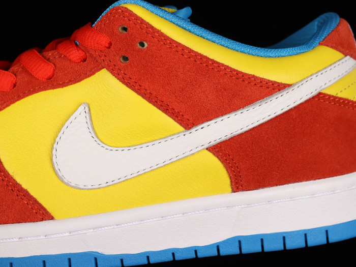 nike sb dunk low pro bart simpson bq6817-602