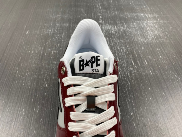 A Bathing Ape Bape Sta Nostalgic Burgundy Grey 1I80-191-006