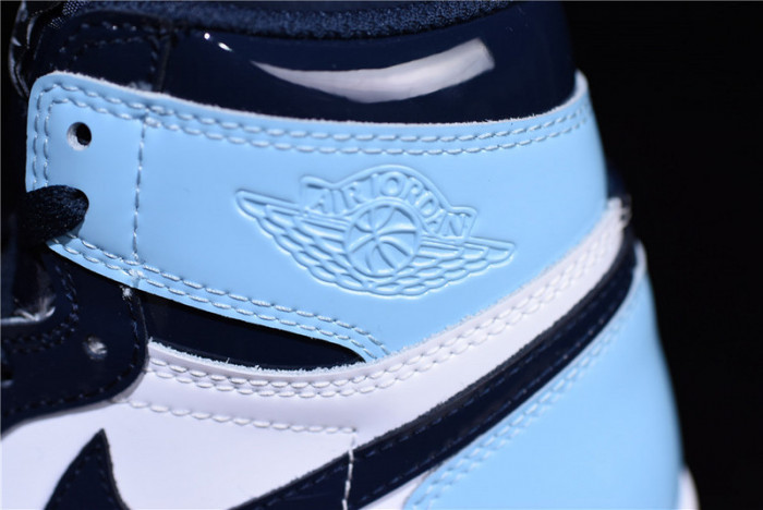 air jordan 1 unc patent leather cd0461-401