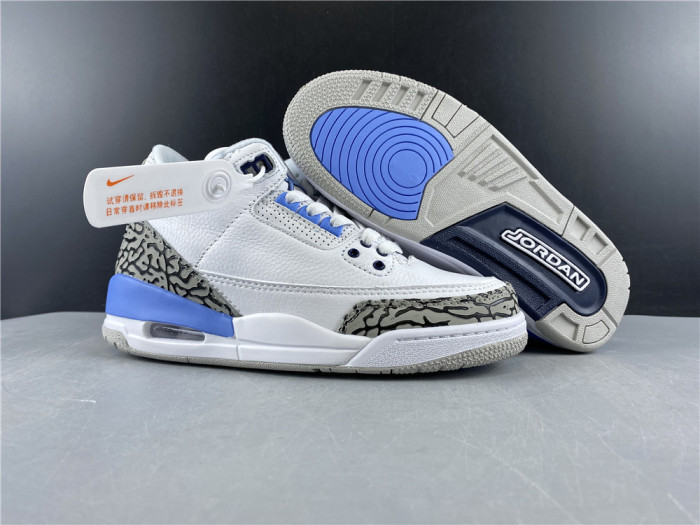 air jordan3 unc ct8532-104