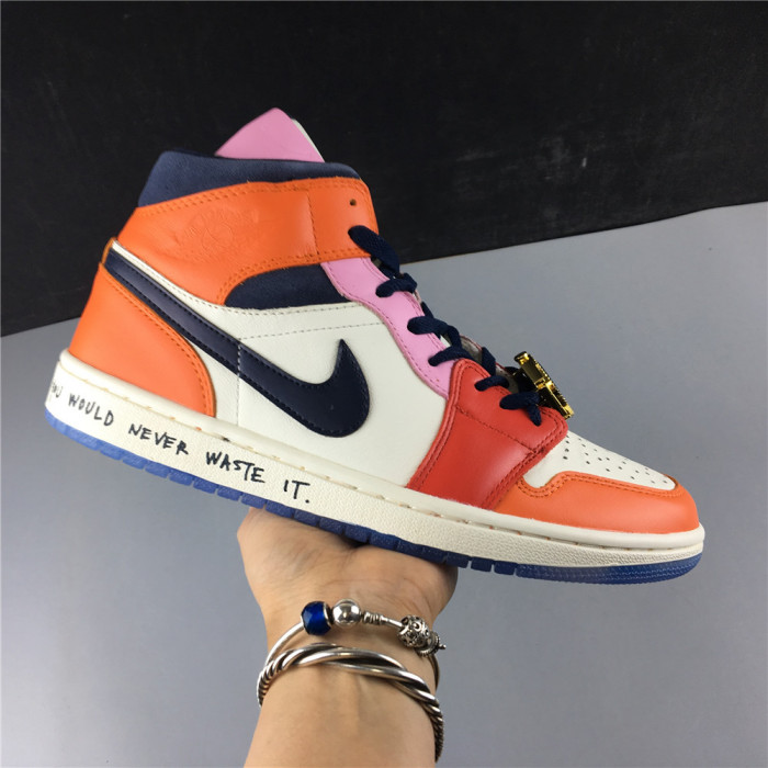 air jordan 1 mid se fearless melody ehsa cq7629-100