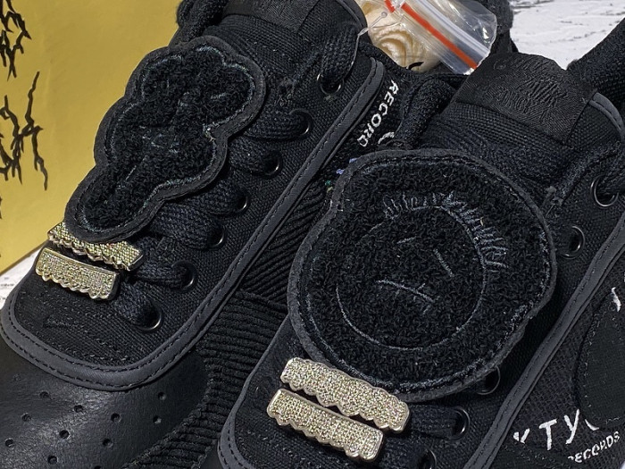 travis scott x nike air force 1 astroworld black cn2405 901