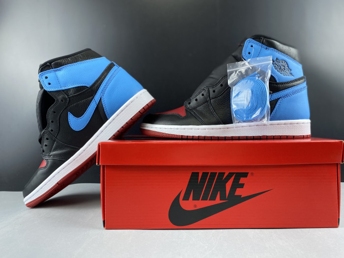 air jordan 1 unc to chicago cd0461-046