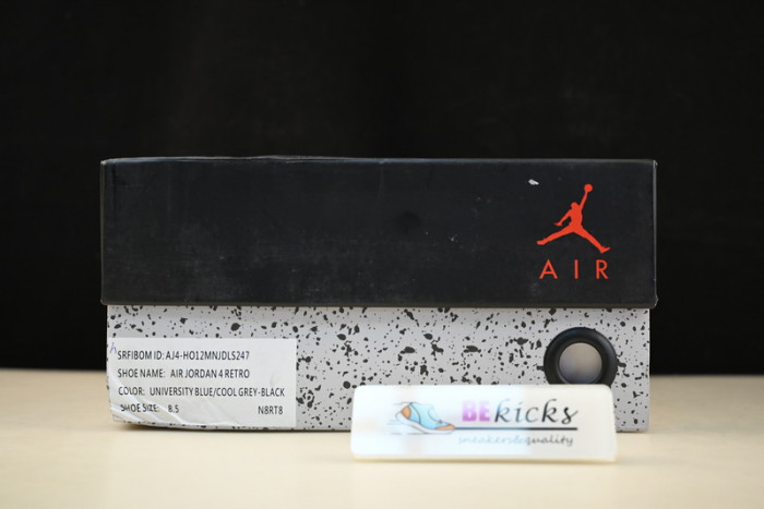 air jordan 4 retro unc (pe) aj4-ho12mnjdls247
