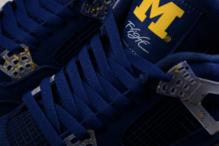 air jordan 4 retro michigan (pe) aj4 1036660