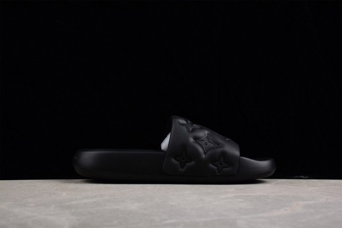 l&v slipper black 15