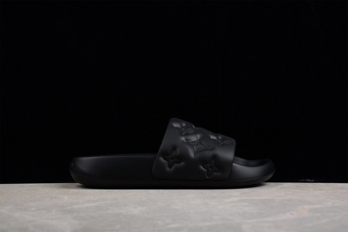 l&v slipper black 15