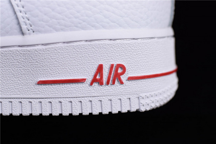 nike air force 1 07 white red ao2423-102