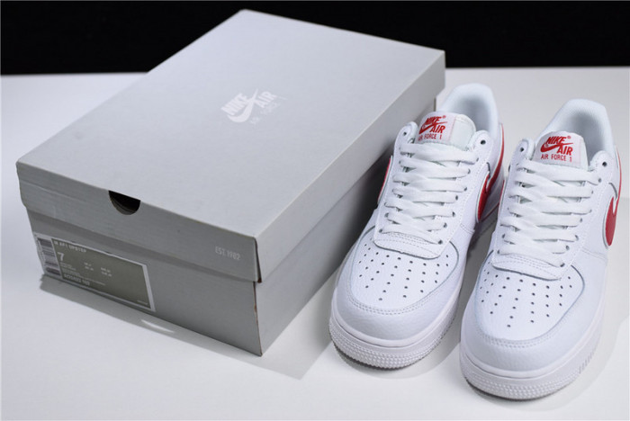 nike air force 1 07 white red ao2423-102