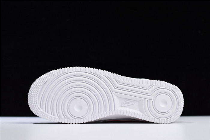 nike air force 1 07 white red ao2423-102