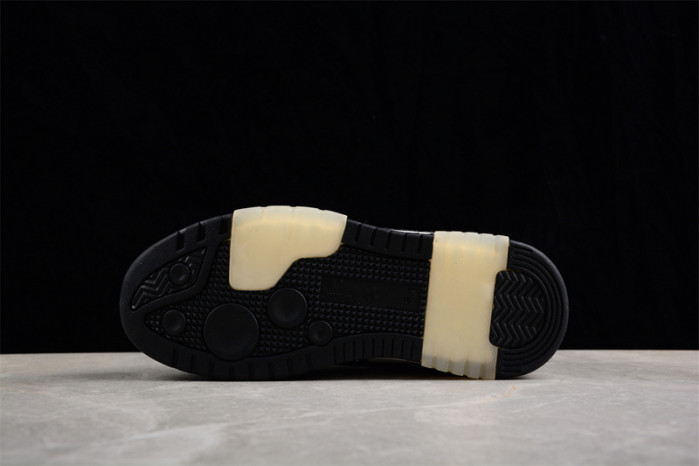OFW OFF-WHITE Out Of Office "OOO" Low Black White OWIA259C99LEA0031001