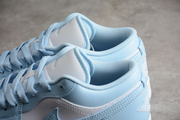 air jordan 1 low white ice blue dc0774-141