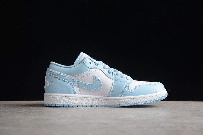 air jordan 1 low white ice blue dc0774-141