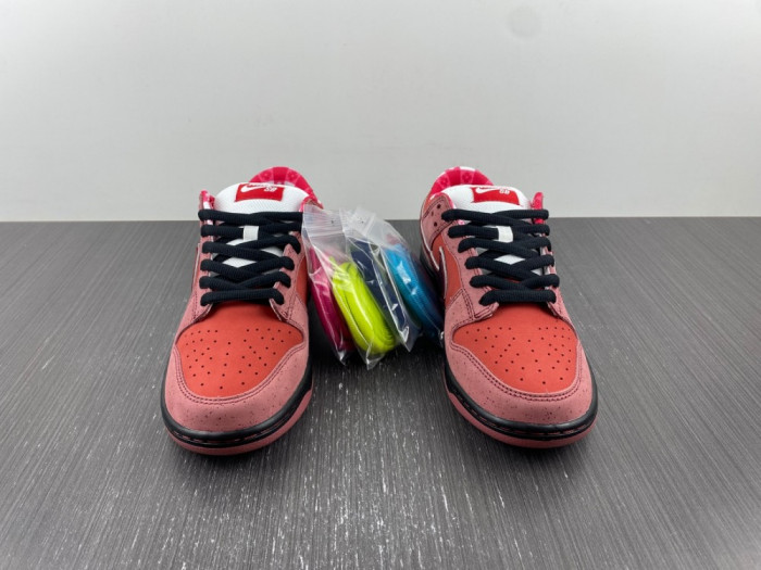 nike sb dunk low concepts red lobster 313170-661