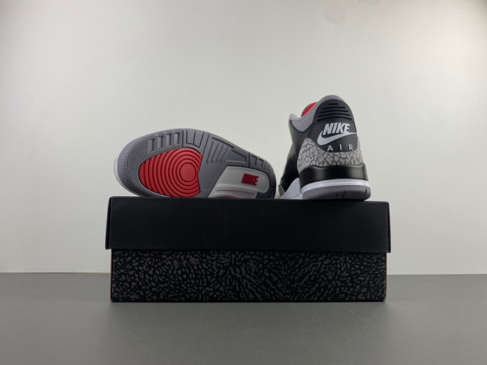 air jordan 3 “black cement”(2024)dn3707-010