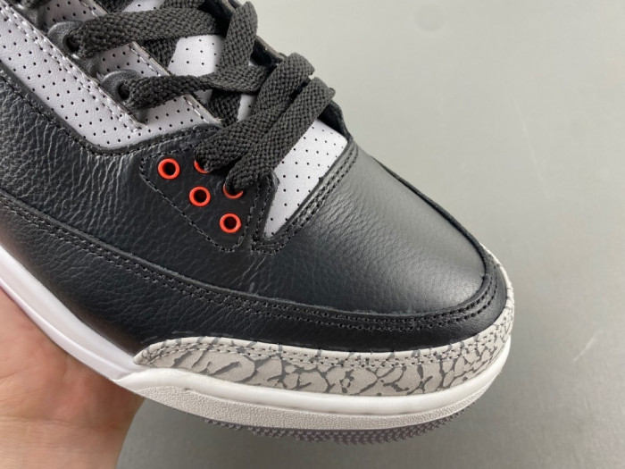 air jordan 3 “black cement”(2024)dn3707-010