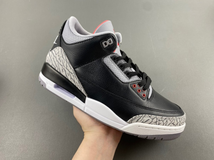 air jordan 3 “black cement”(2024)dn3707-010