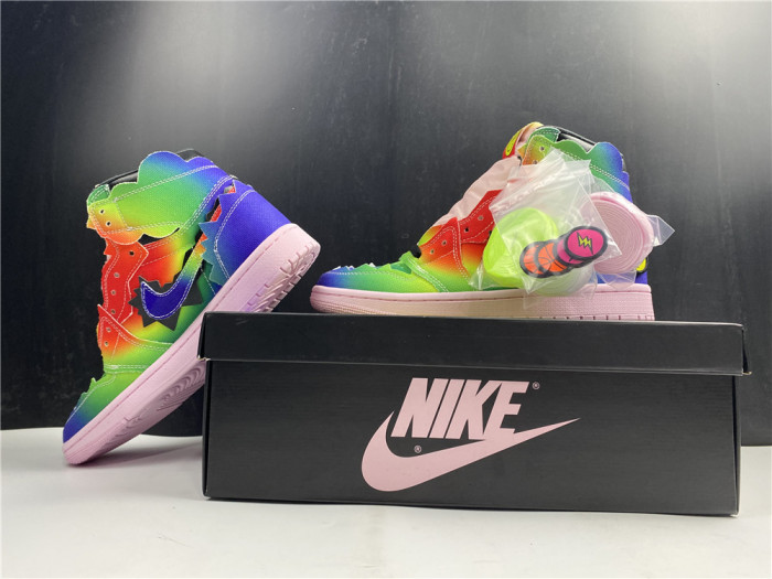 air jordan 1 retro high og "j balvin" multi-color dc1786-125