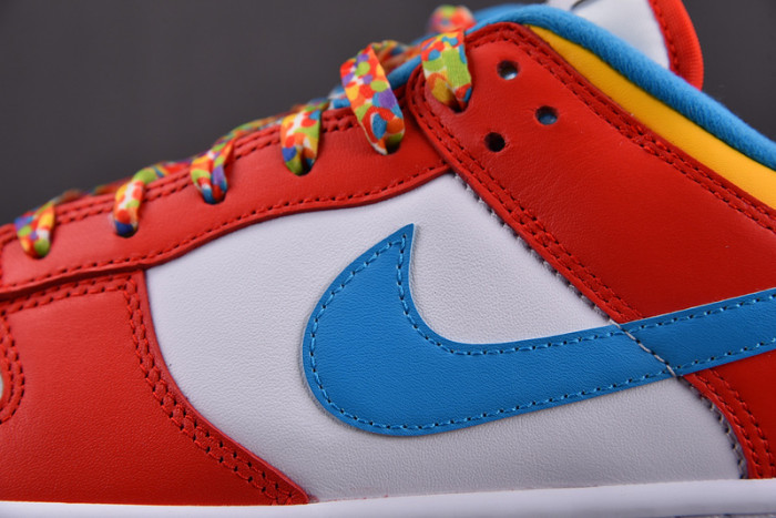 nike dunk low qs lebron james fruity pebbles dh8009-600