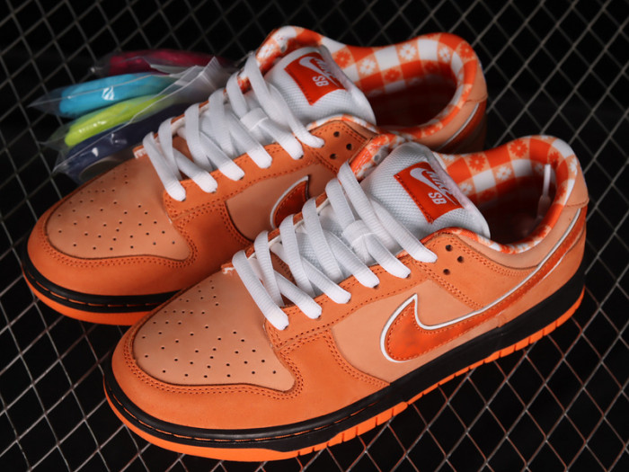 concepts x nike sb dunk low “orange lobster” fd8776-800